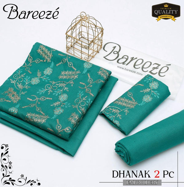 BAREEZE EMBROIDERY 2PC