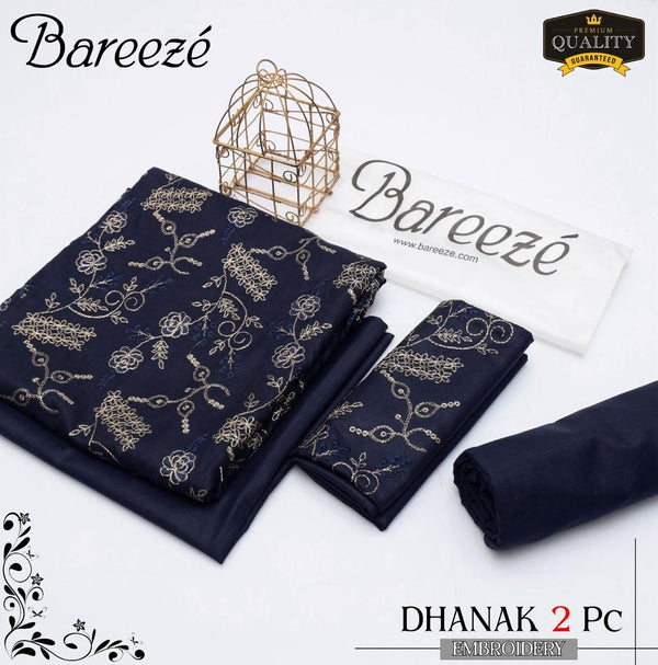 BAREEZE EMBROIDERY 2PC