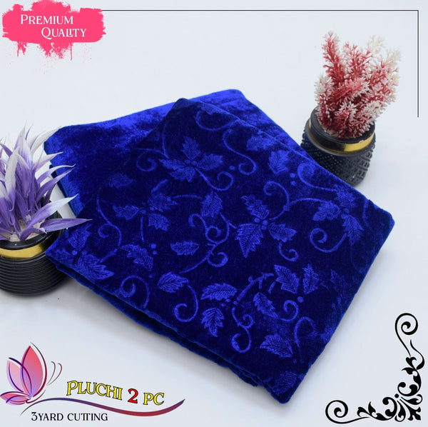 Korion velvet 2pc (ROYAL BLUE)