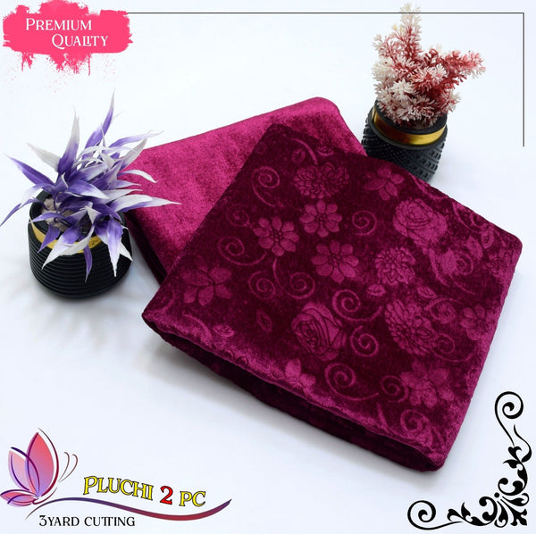 Korion velvet 2pc (MAGENDA)