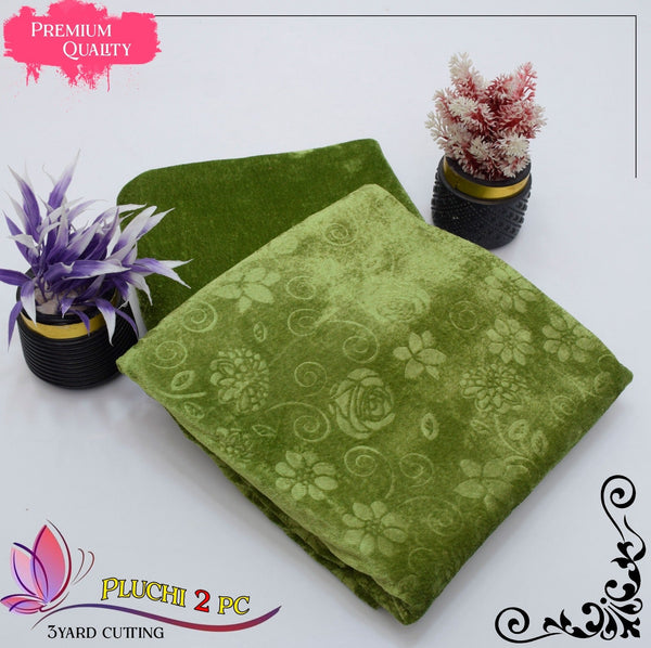 Korion velvet 2pc (LIGHT GREEN)