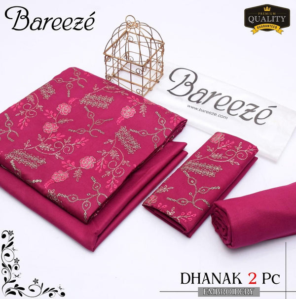 BAREEZE EMBROIDERY 2PC