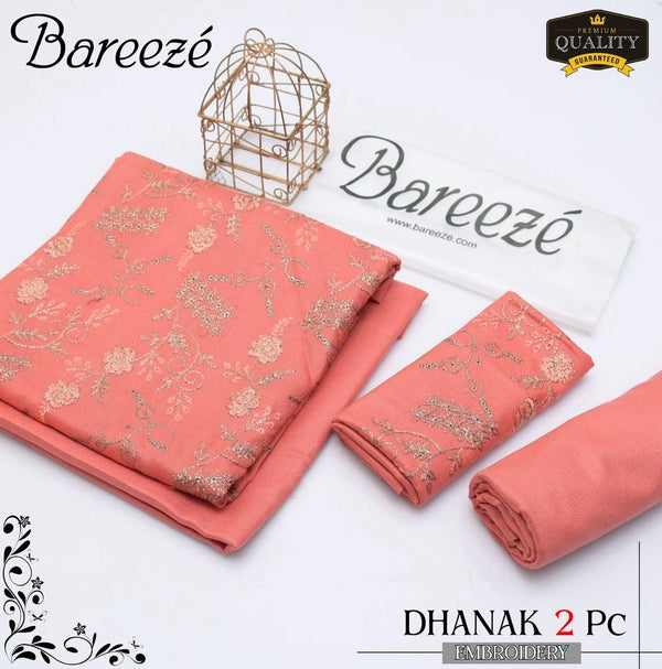 BAREEZE EMBROIDERY 2PC