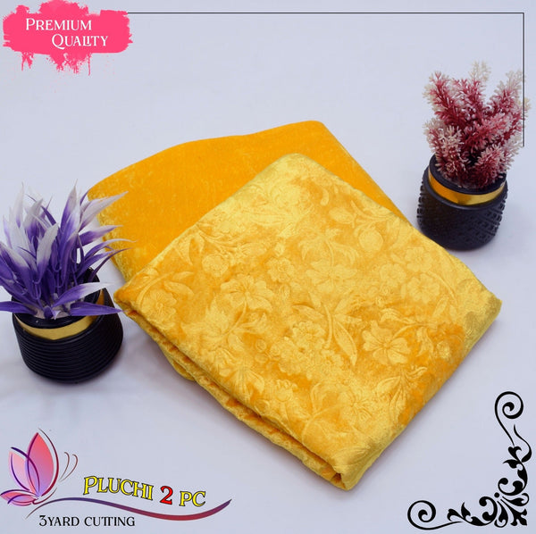 Korion velvet 2pc (YELLOW)